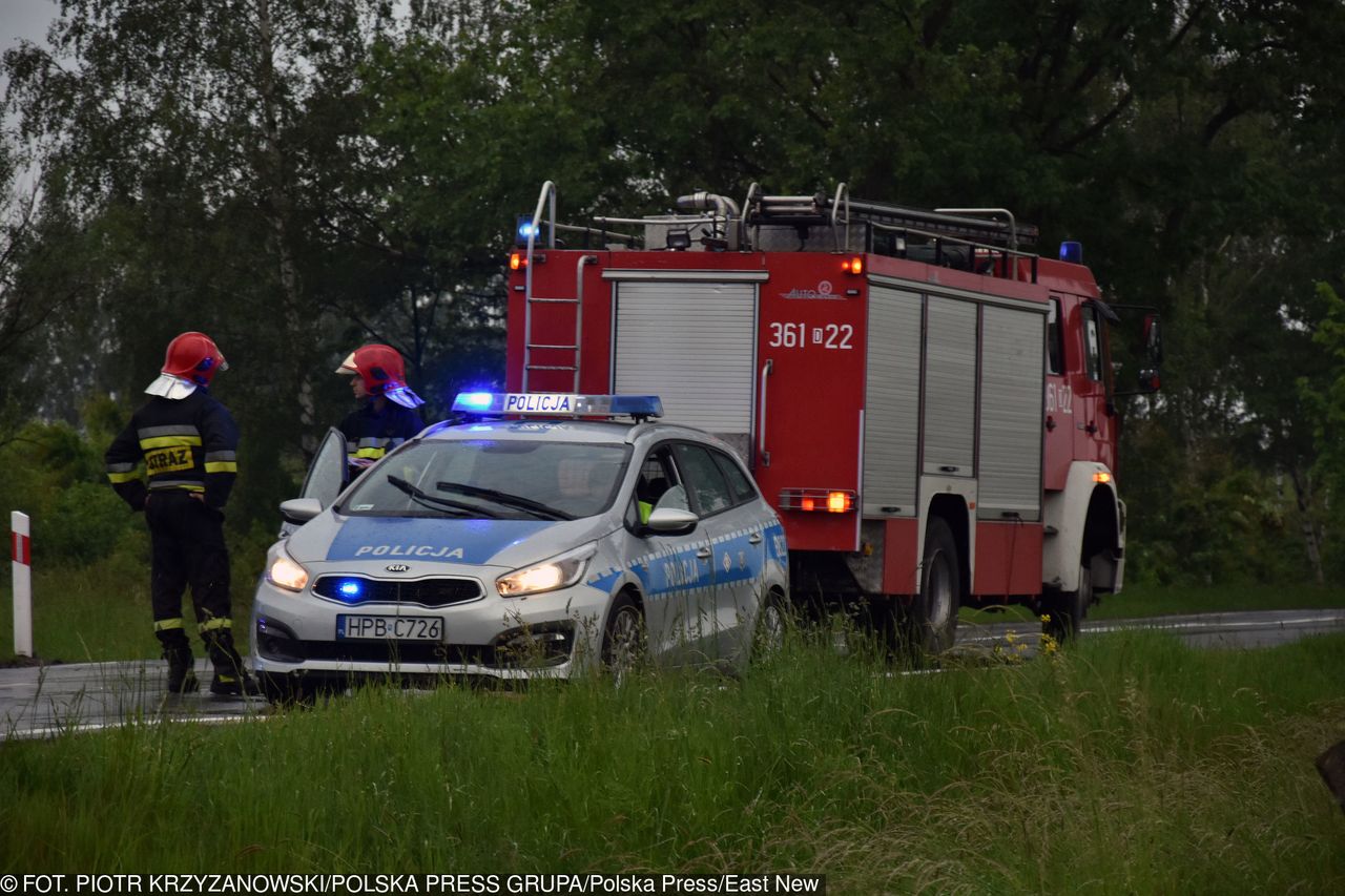 Śmiertelny wypadek. Kierowca motocykla nie przeżył zderzenia