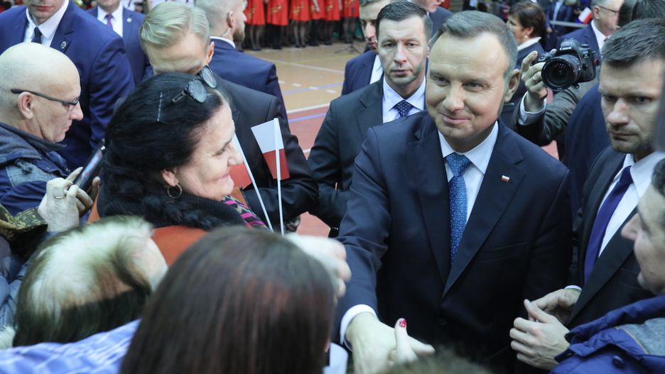 Prezydent RP Andrzej Duda.