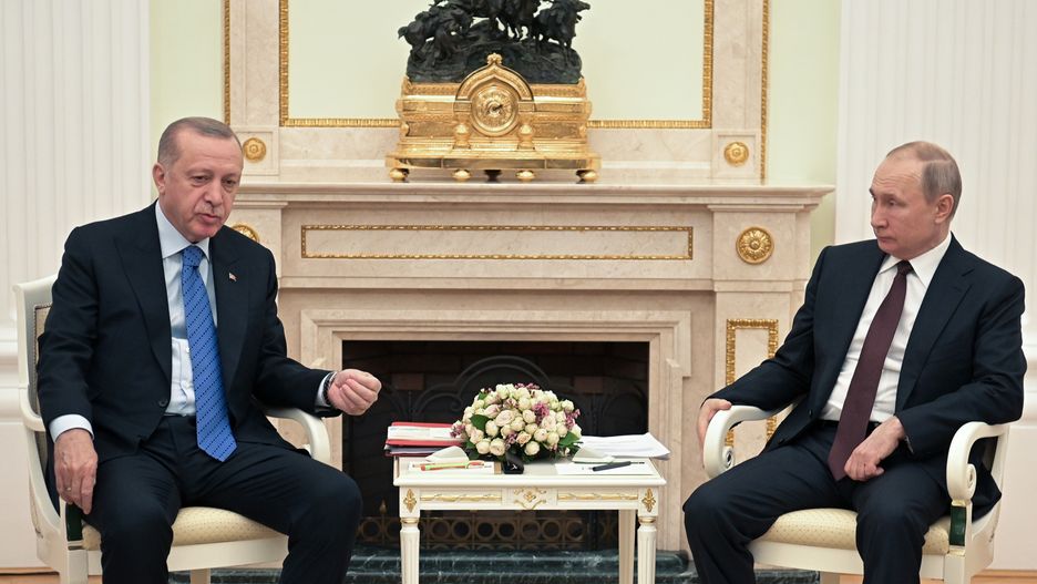 Recep Tayyip Erdogan i Władimir Putin.