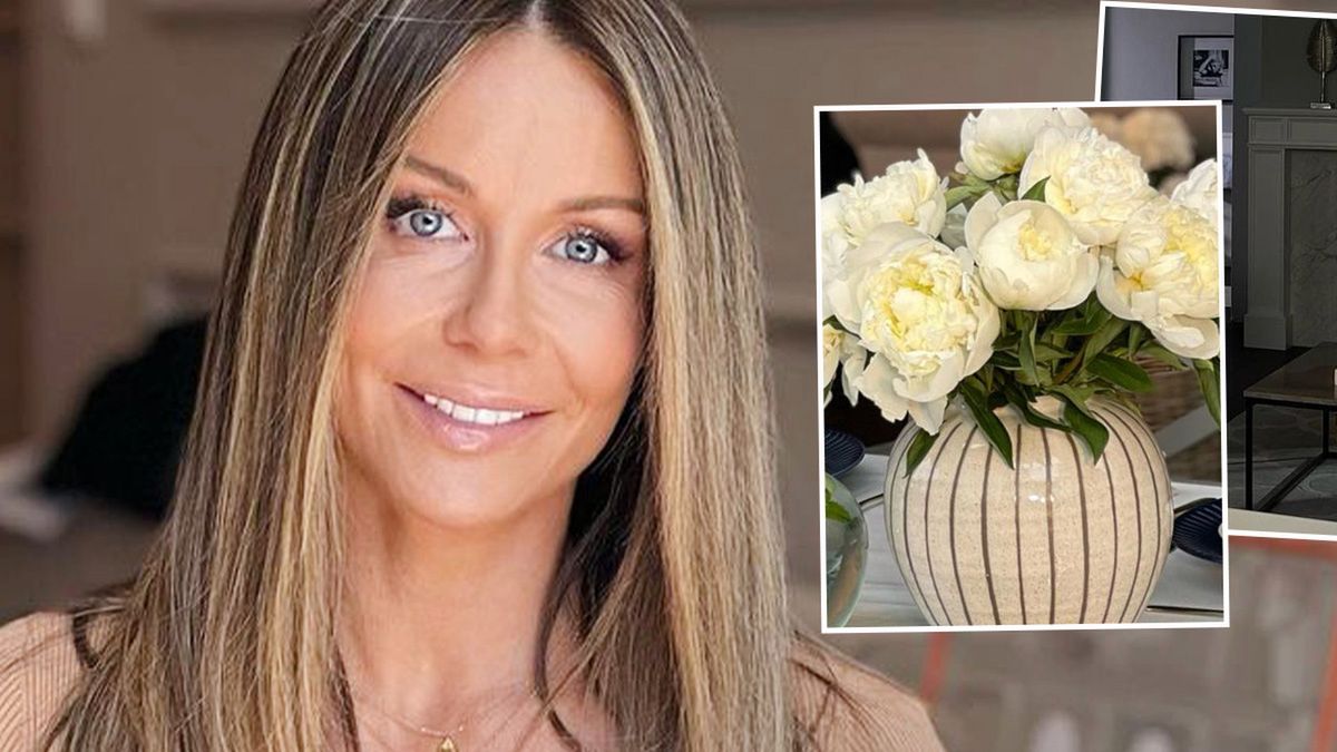 Małgorzata Rozenek pokazała ujęcia z salonu i jadalni