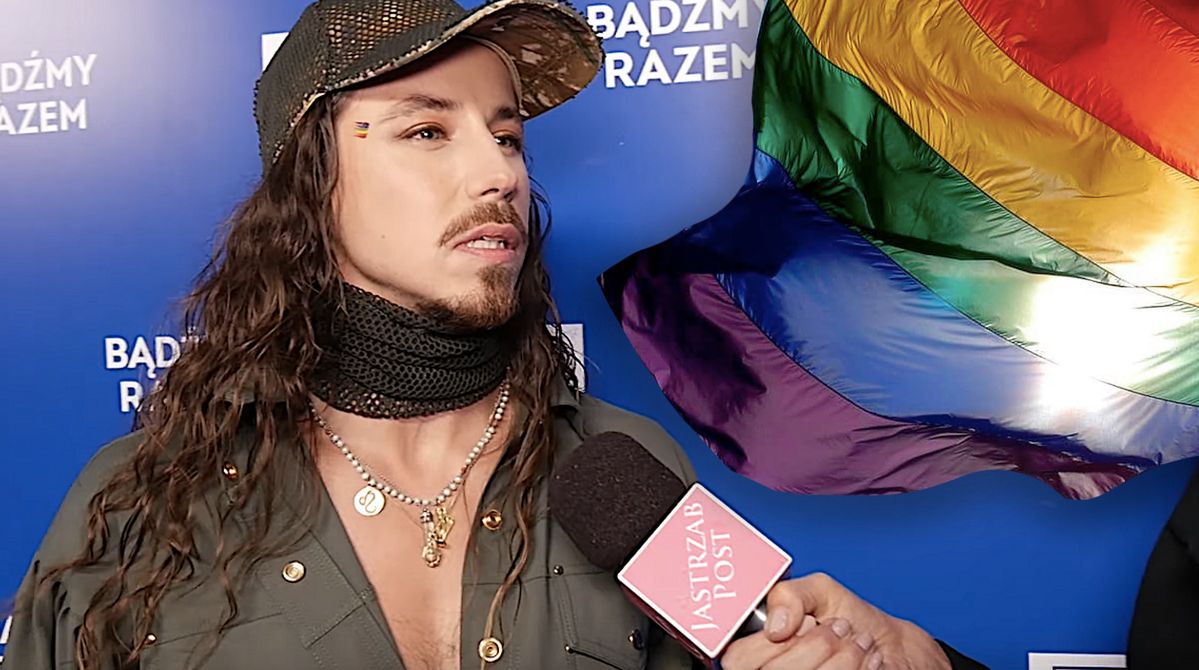 Michał Szpak wspiera LGBT
