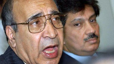 Minister spraw wewnętrznych Ali Ahmad Dżalali