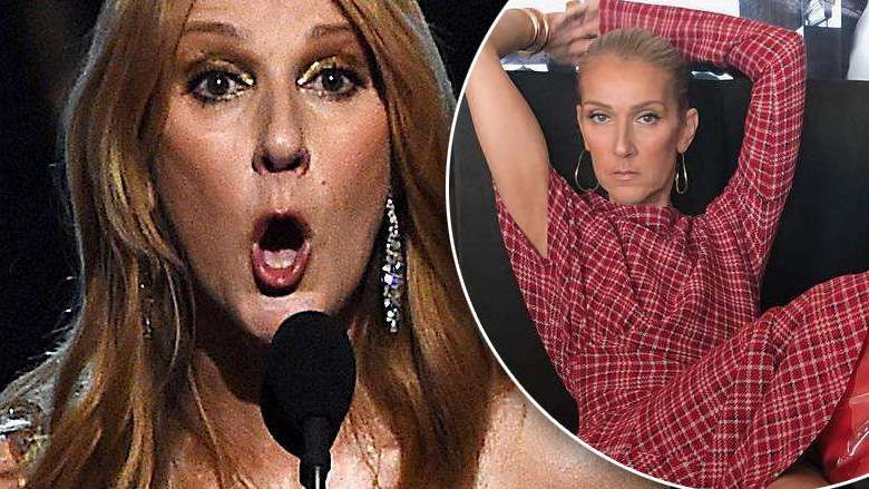 Celine Dion w kozakach