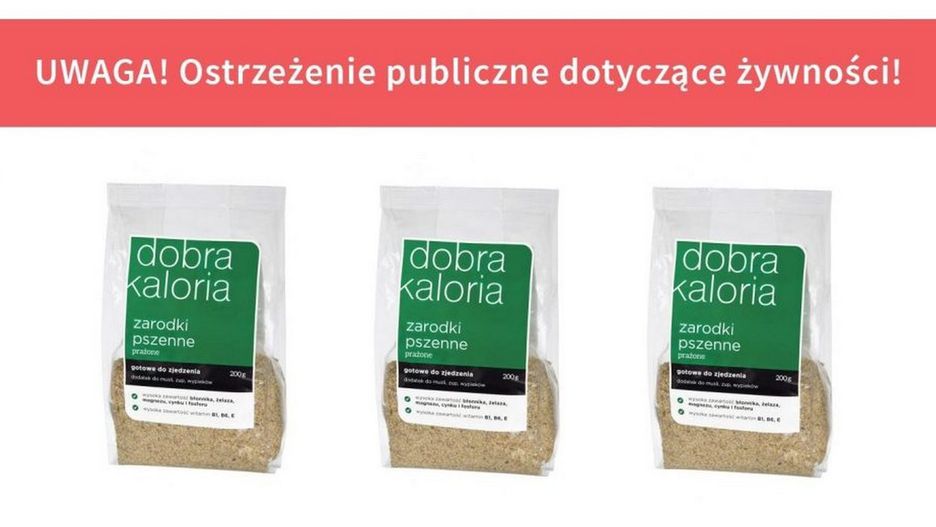W produkcje stwierdzono przekroczenie dopuszczalnego poziomu kadmu.