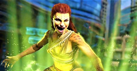 Zwiastun z gry Injustice 2 prezentujący postać Cheetah