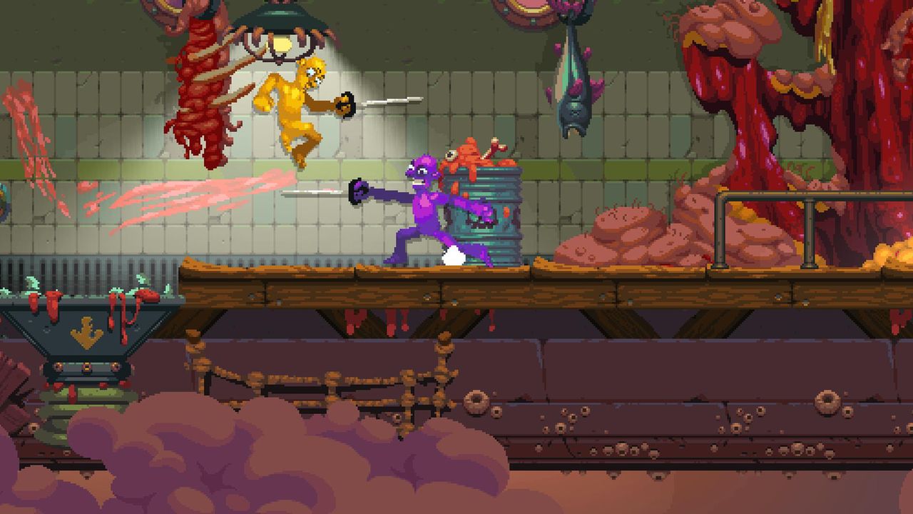 Nidhogg 2 – recenzja. Łukiem i mieczem