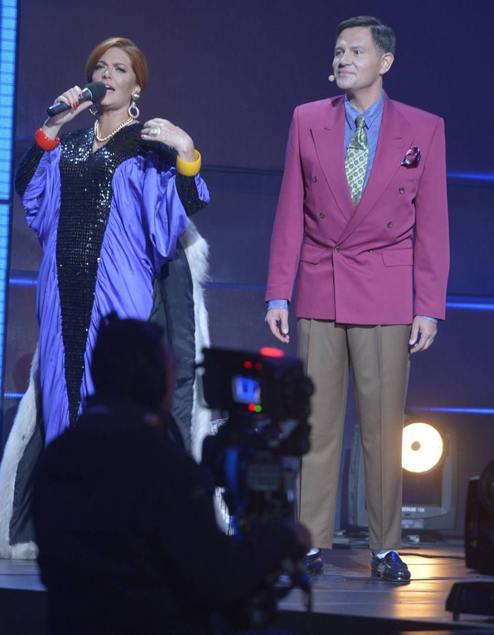 Krzysztof Ibisz i Katarzyna Dowbor