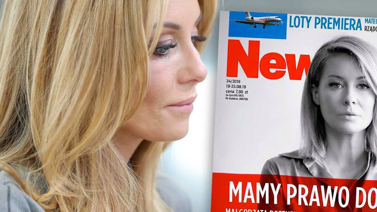 Małgorzata Rozenek Newsweek