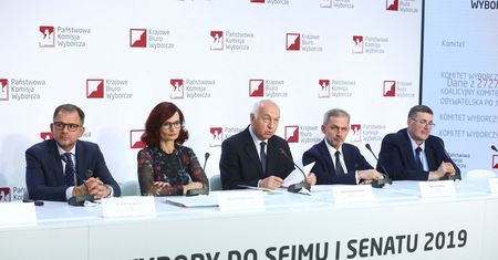 Oficjalne wyniki wyborów parlamentarnych 2019. PiS traci Senat. Zdecydował jeden głos