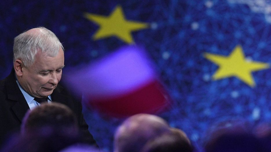 Jarosław Kaczyński na konwencji PiS