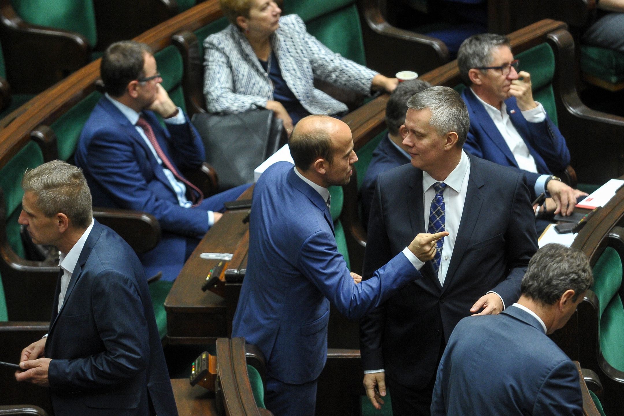Borys Budka i Tomasz Siemoniak, główni kandydaci w wyborach na szefa PO.