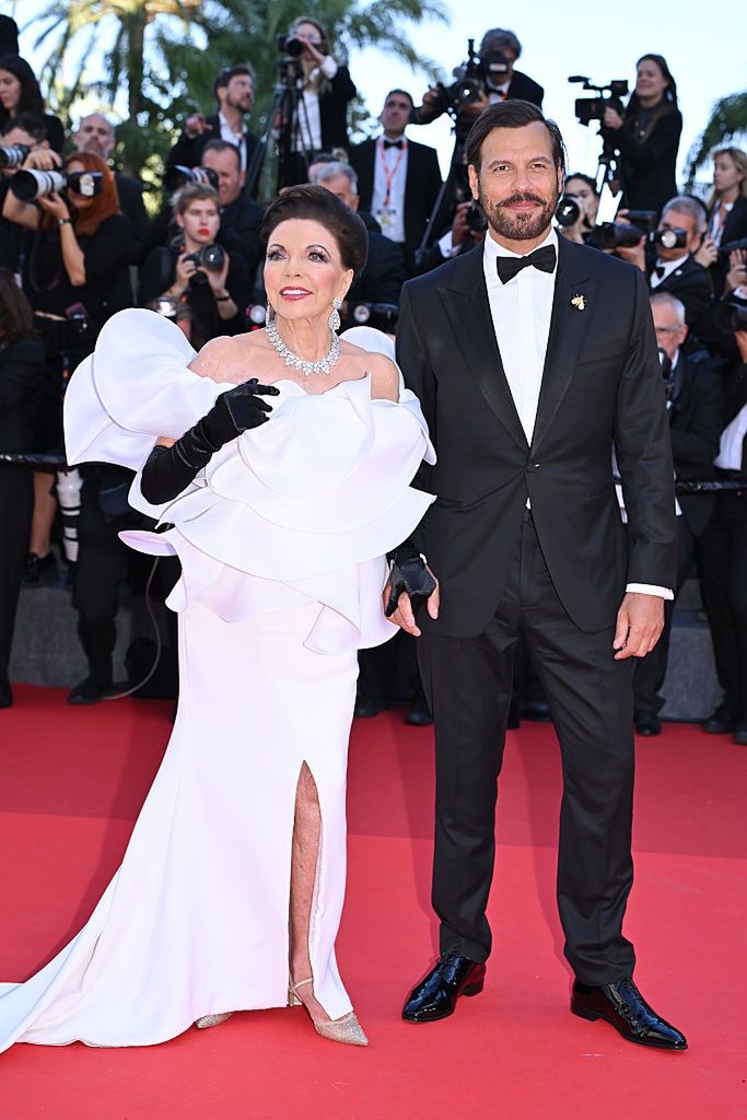 Joan Collins i Laurent Lafitte 