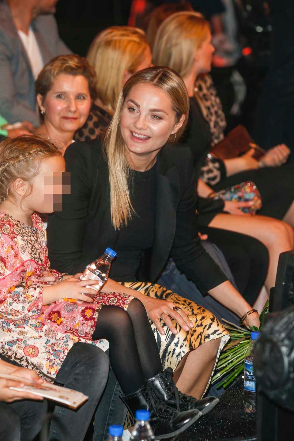Małgorzata Socha z córką Zosią w Tańcu z gwiazdami