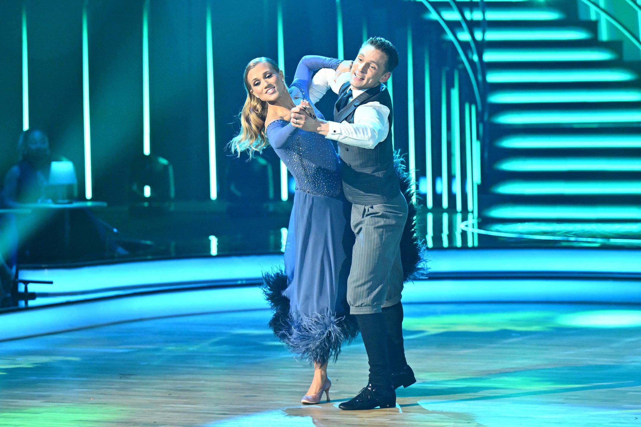 Agnieszka Kaczorowska i Filip Gurłacz