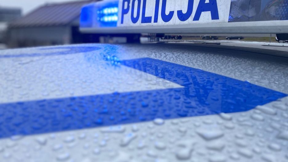 Policja radiowóz wypadek zatrzymanie 