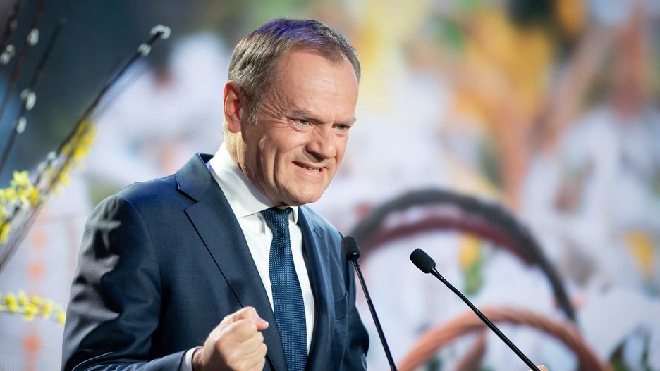 Nazwisko lidera Platformy Obywatelskiej zostało wymienione w wieczornym wydaniu Wiadomości TVP 34 razy. To rekordowy wynik w tym roku 