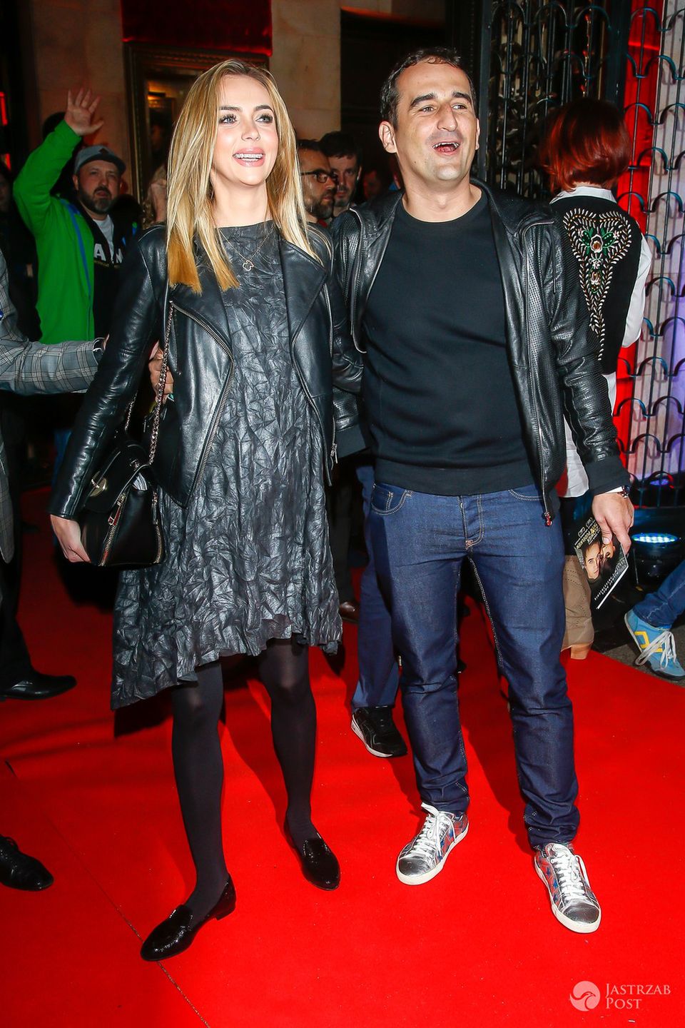 Michał Koterski i Marcelina Leszczak - premiera filmu "Człowiek z magicznym pudelkiem"