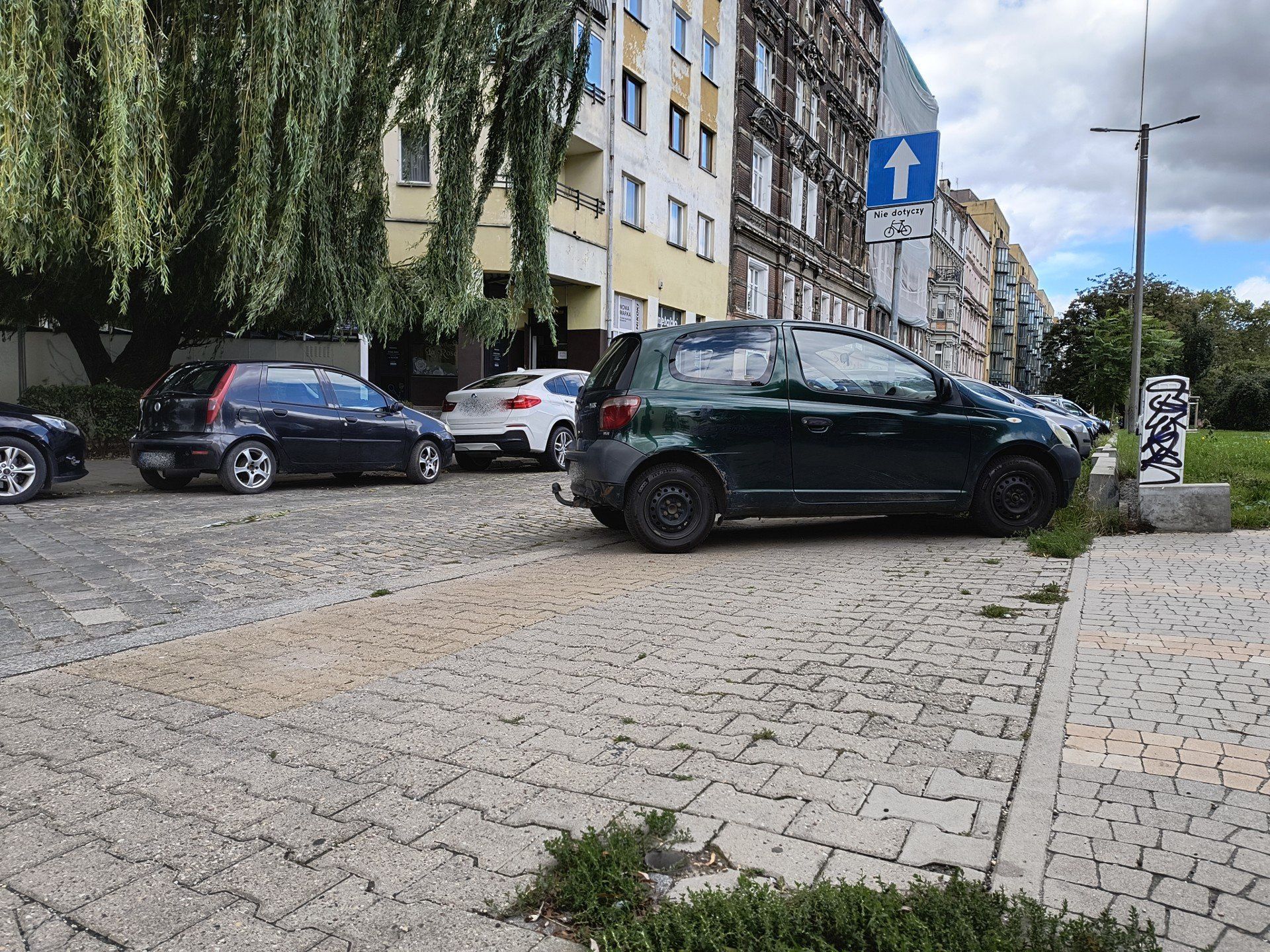 Skrzyżowanie ulicy Na Szańcach z ulicą Świętokrzyską