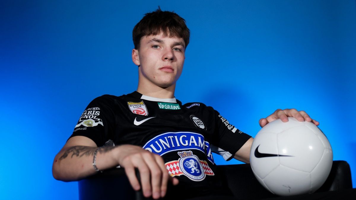 Materiały prasowe / Sturm Graz / Na zdjęciu: Filip Rózga