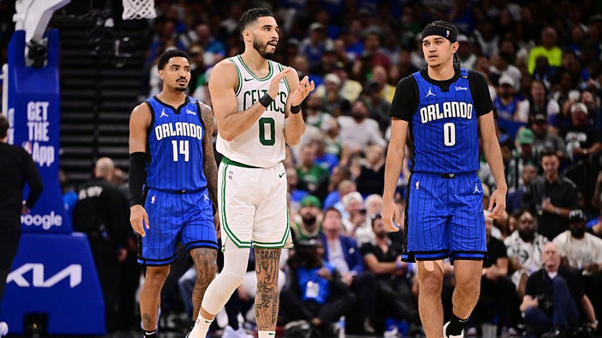 Getty Images / Julio Aguilar / Na zdjęciu: Jayson Tatum