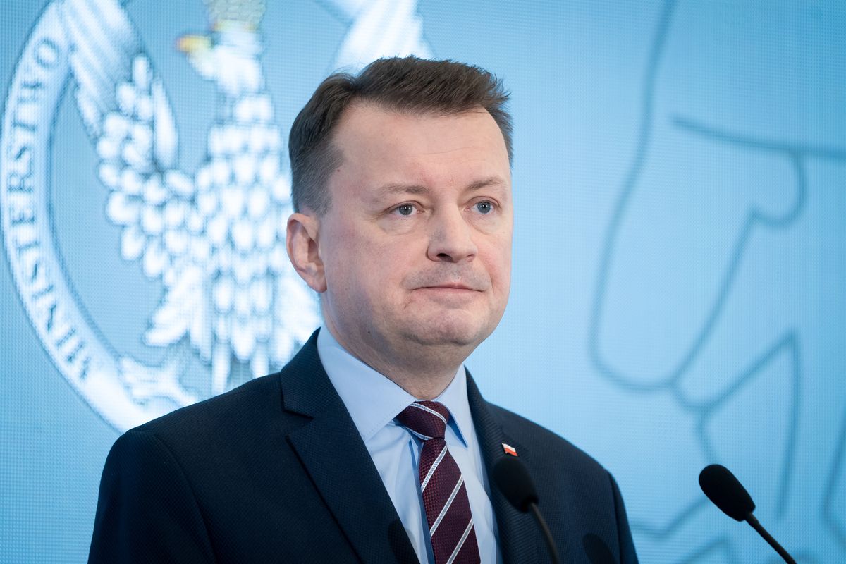 Minister obrony Mariusz Błaszczak 