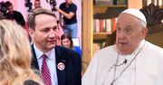 Oburzenie po słowach papieża Franciszka. Sikorski zabrał głos