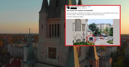 Taki widok pod kościołem we Wrocławiu. Wybuchł spór. "Zgodziłem się"
