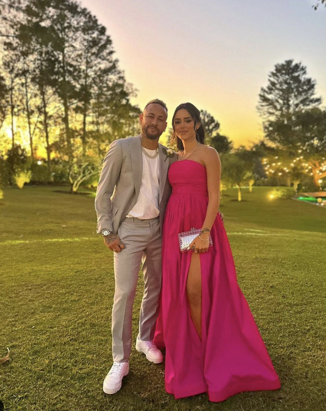 Neymar z Bruną Biancardi
