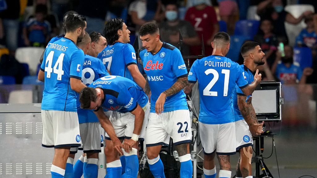 Getty Images / MB Media / Na zdjęciu: piłkarze SSC Napoli