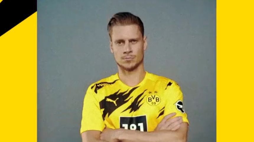 Łukasz Piszczek w koszulce Borussii Dortmund na sezon 2020/21