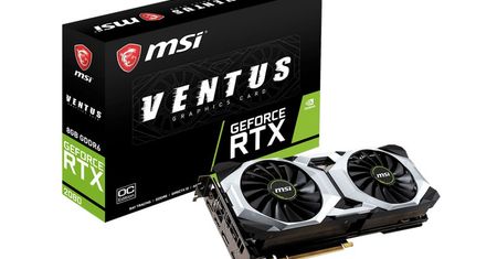 MSI GeForce RTX 2080 i RTX 2080 Ti w wersji Ventus - pierwsze karty już w sprzedaży