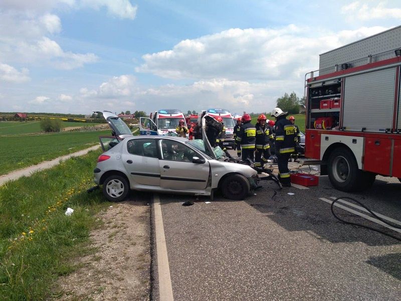 Wypadek w Szwarszowicach