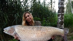Polka rekordzistką. Monika Lechowska-Bacia złowiła rybę-giganta