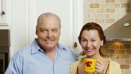 Stacy Keach i Małgorzata Tomassi