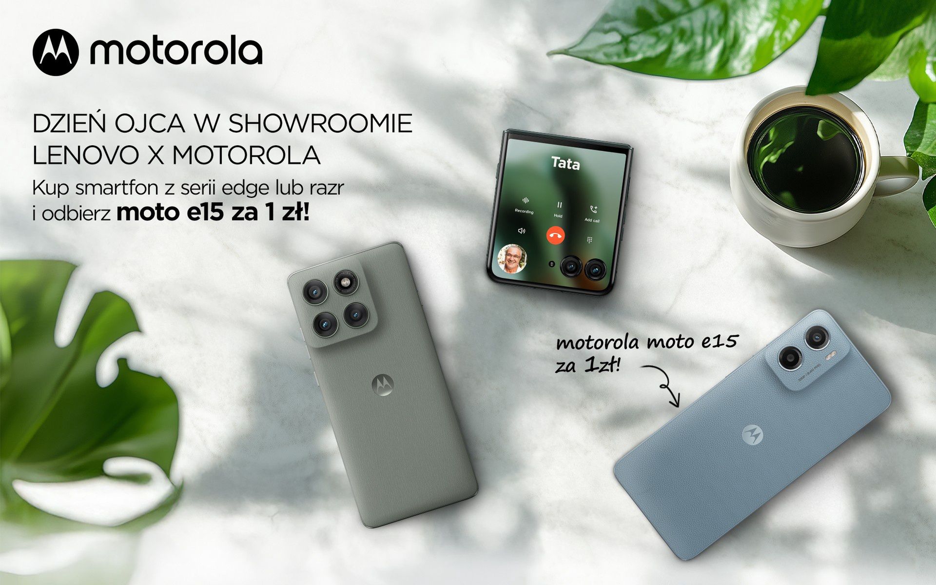 Motorola kusi wyjątkową promocją  na Dzień Ojca 