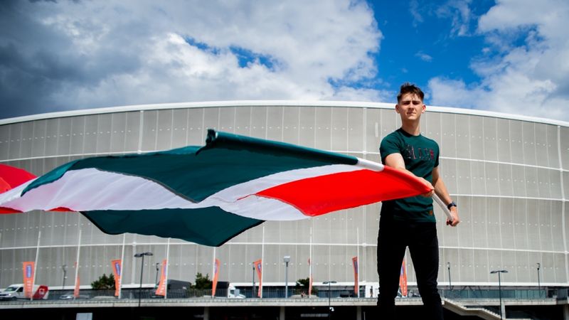 Materiały prasowe / Adriana Ficek/slaskwroclaw.pl / Na zdjęciu: Filip Rejczyk został nowym piłkarzem Śląska Wrocław