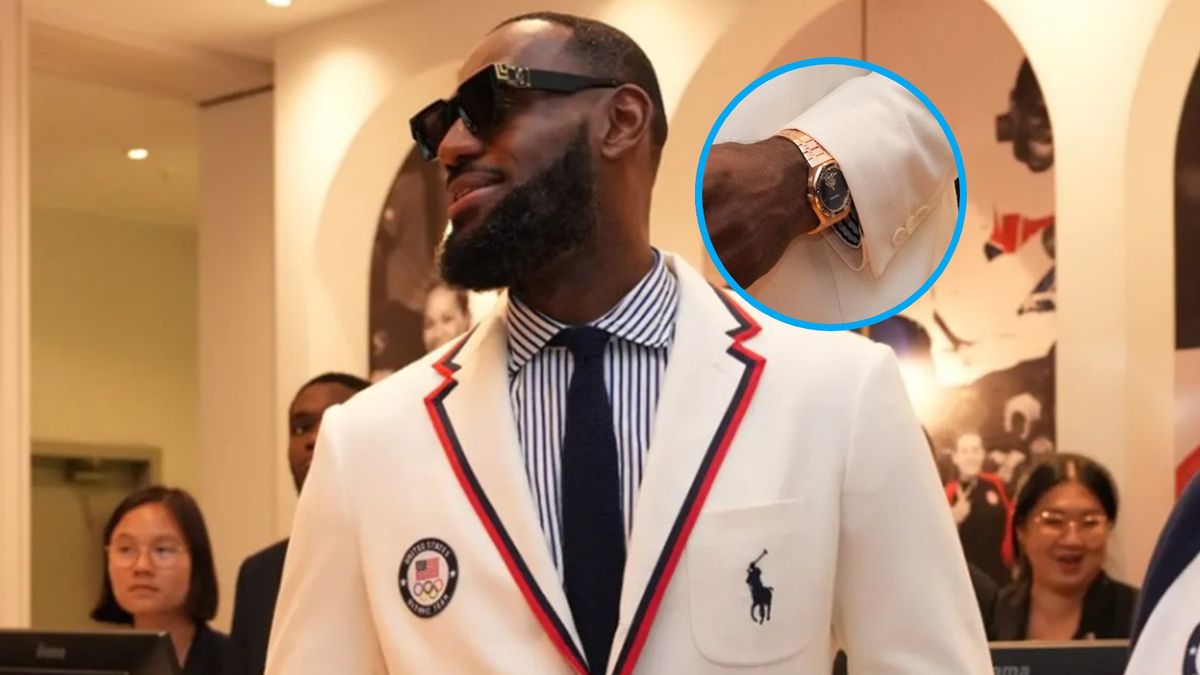 Zdjęcie okładkowe artykułu: Twitter / Team USA / Na zdjęciu: LeBron James przed startem ceremonii otwarcia IO