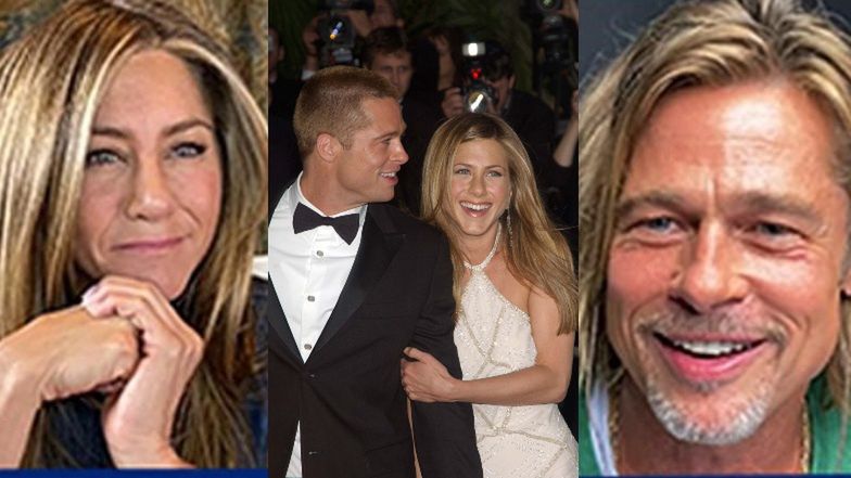 "Zaprzyjaźnieni" Jennifer Aniston i Brad Pitt wystąpili RAZEM na wideokonferencji (FOTO)