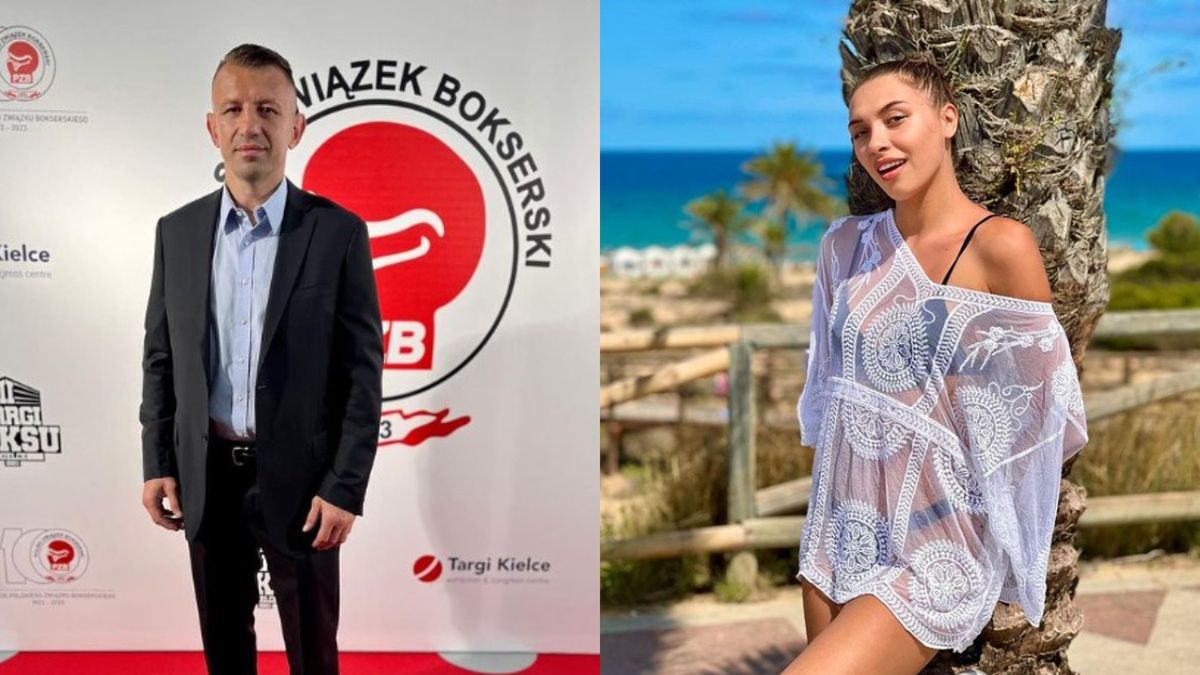 Na zdjęciu: Tomasz Adamek i Bogini Gypsy Queen (screen Instagram)