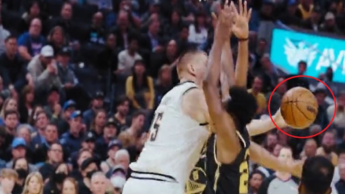 Nikola Jokić w ostatnim meczu NBA