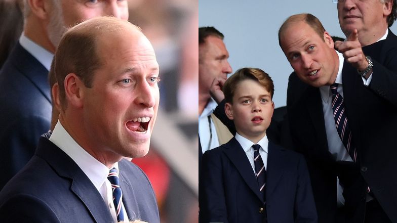 Książę William i książę George kibicują Anglikom w finale Euro 2024