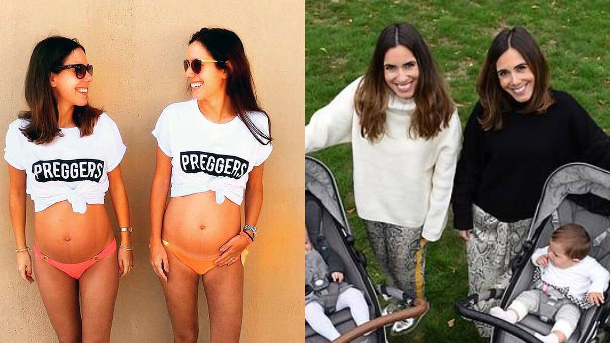 Bliźniaczki od zawsze robiły wszystko razem. Teraz wspierają się w roli młodych mam