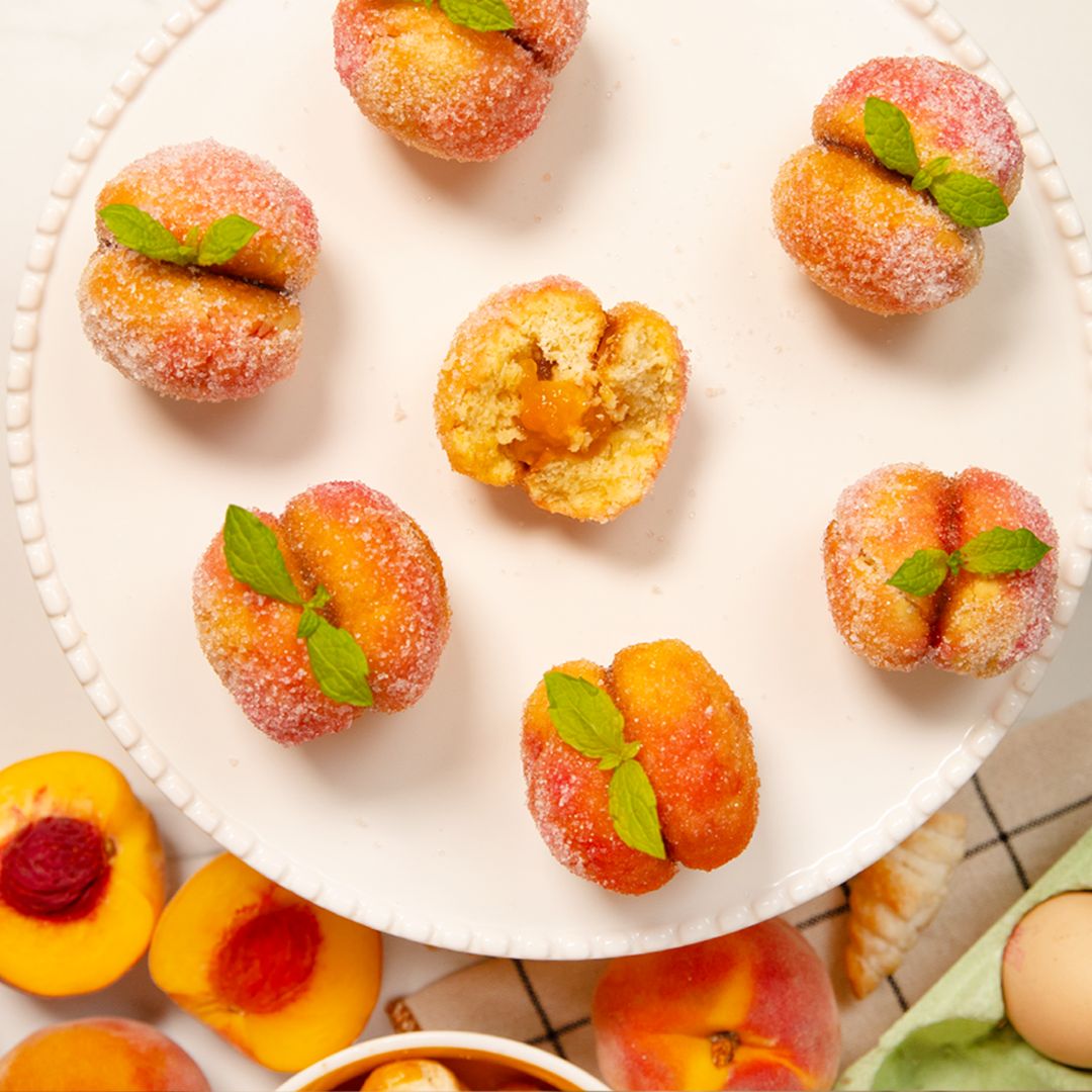 Peach cookies