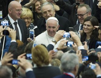 Biznesmeni na audiencji u papieża. Franciszek apeluje o sprzeciw wobec deptania praw pracowników