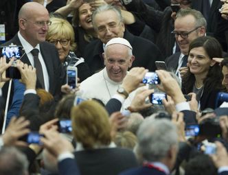 Biznesmeni na audiencji u papieża. Franciszek apeluje o sprzeciw wobec deptania praw pracowników