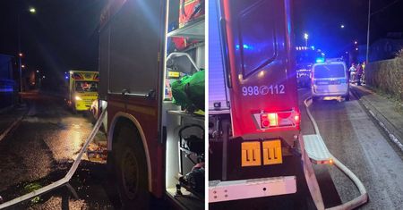 Tragedia w pożarze koło Kamiennej Góry. Zginął mężczyzna