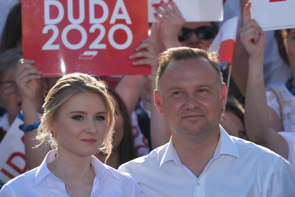 Kinga Duda i Andrzej Duda