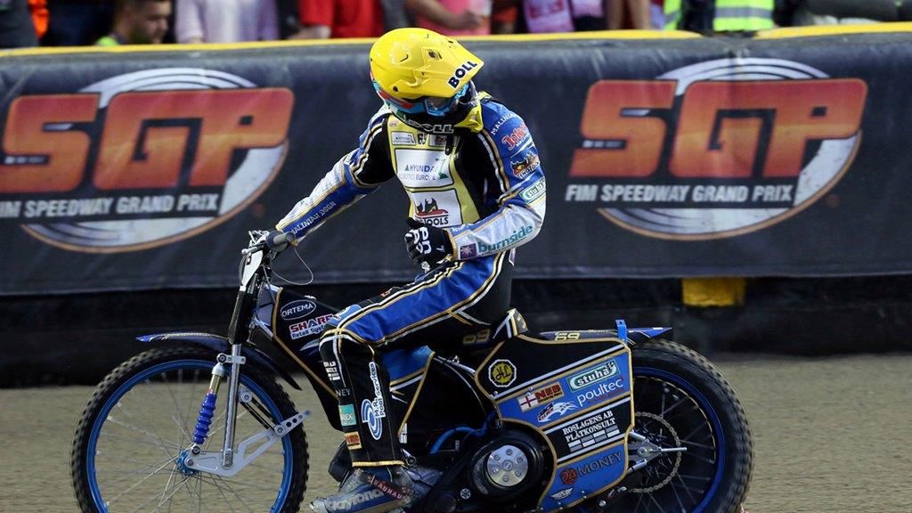 Jason Doyle po biegu