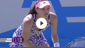 Radwańska - Cibulkova: świetny atak Polki