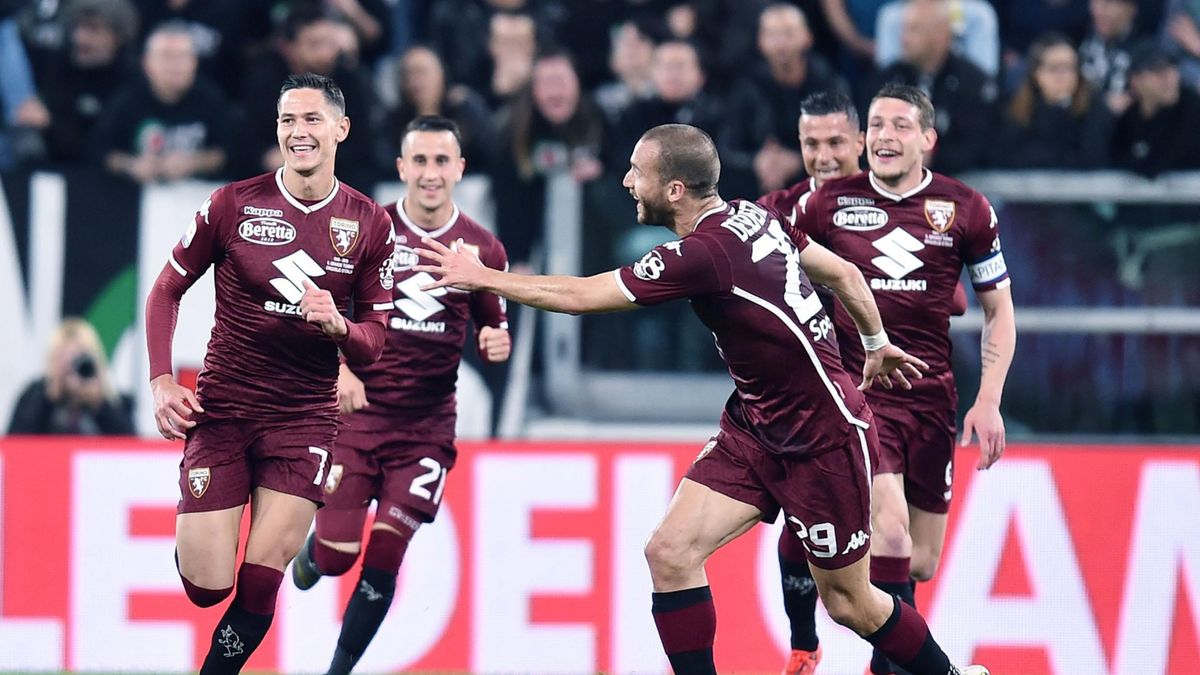 radość piłkarzy Torino FC